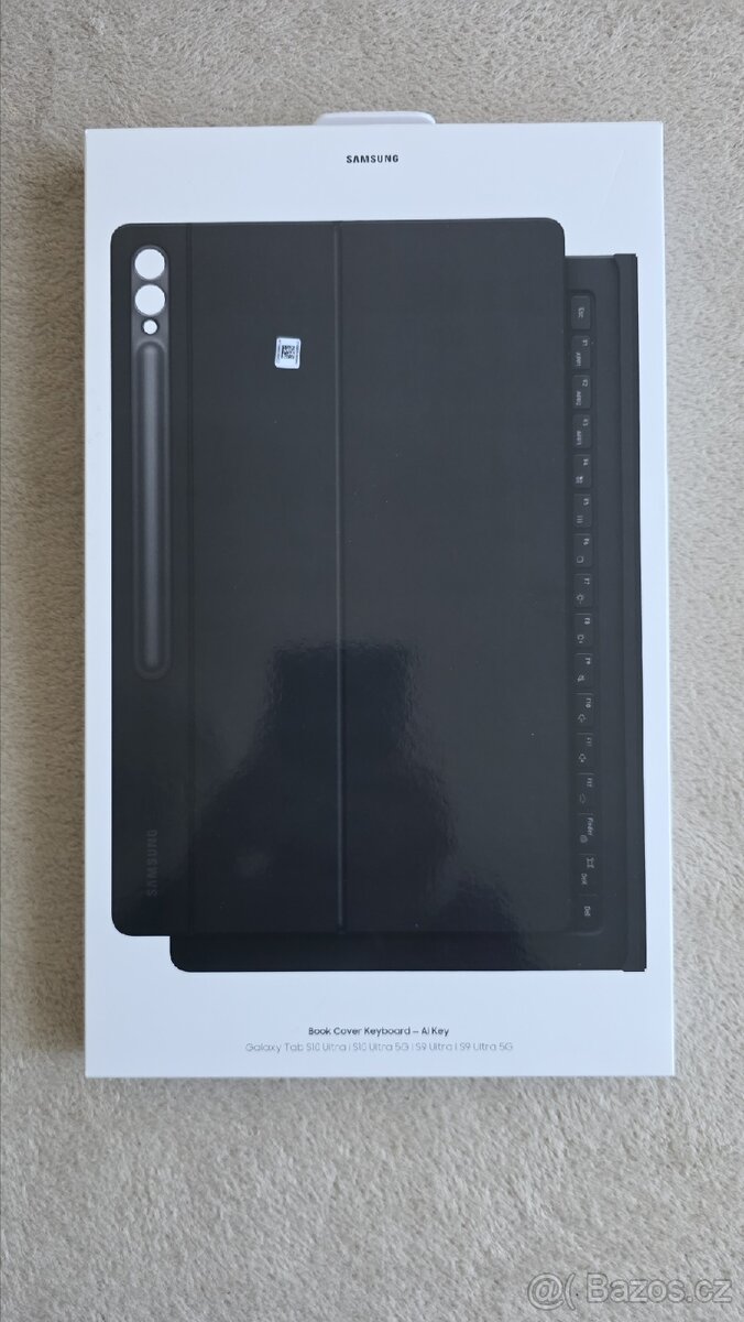 Samsung Galaxy Tab S10 Ultra Book Cover Keyboard Black