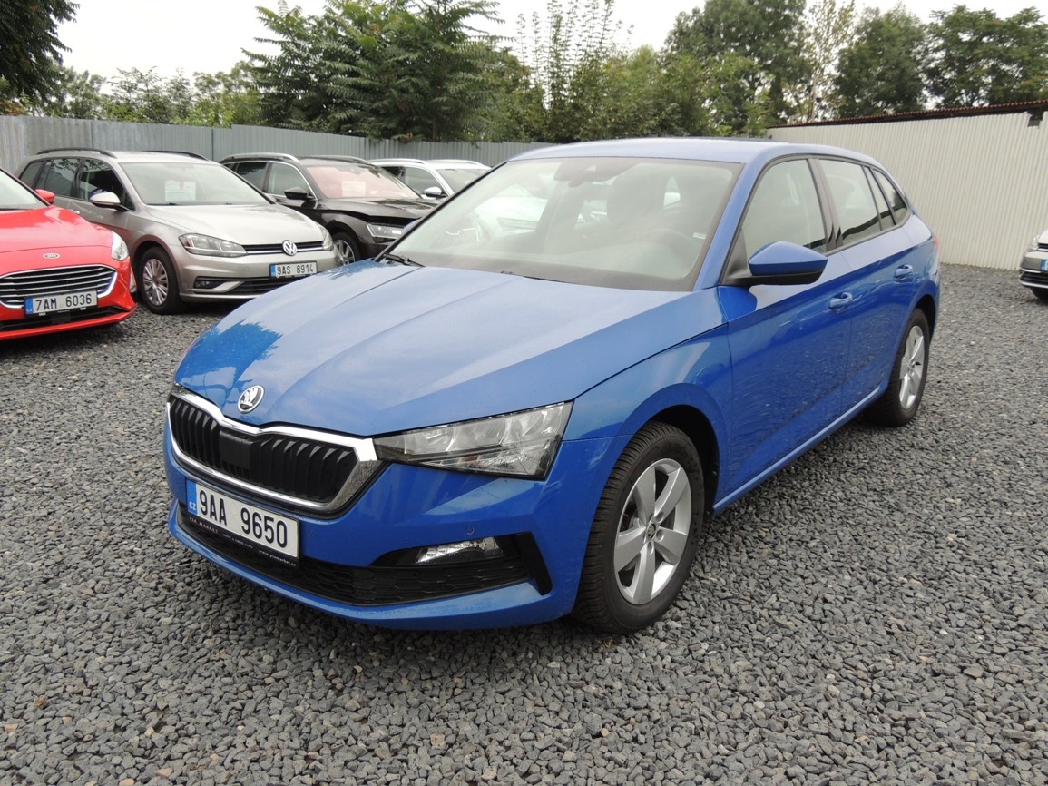 Škoda Scala 1.0TSi,81kw,DSG,2022,Alu,ČR,1majitel,-21%DPH
