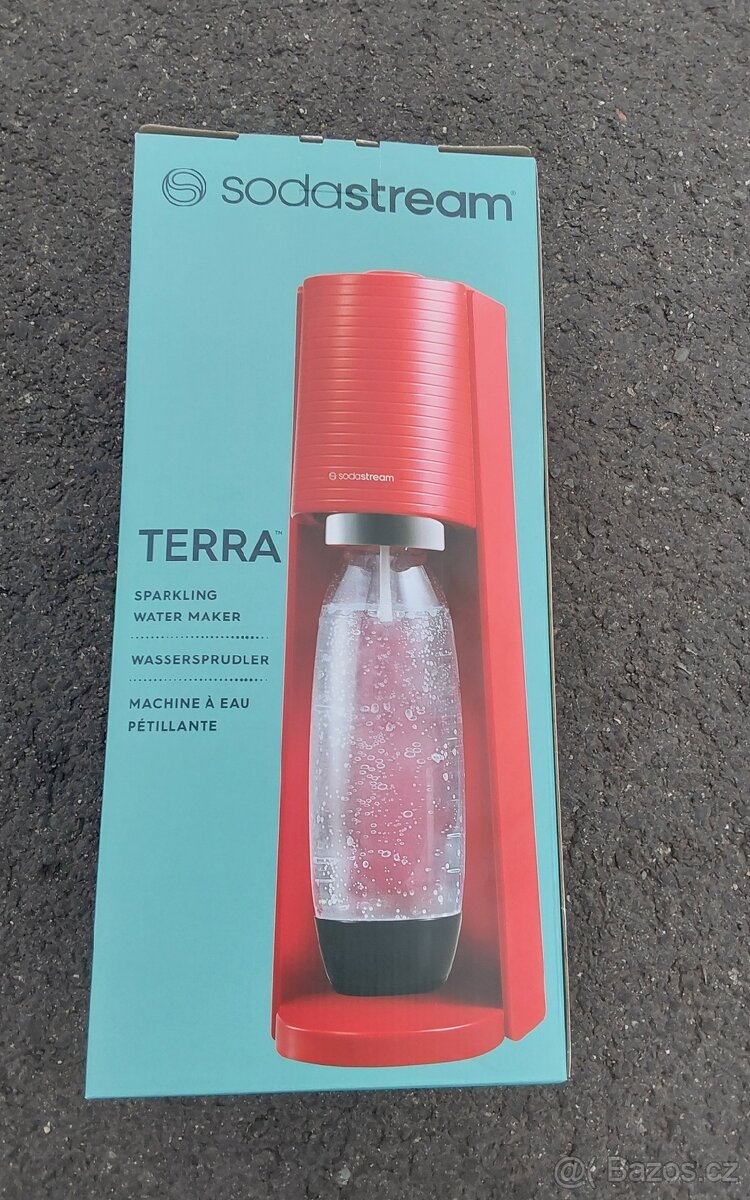 SODASTREAM TERRA RED NOVY