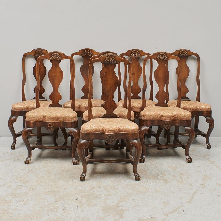 4 X zidle v anglickem rokoku - AKCE