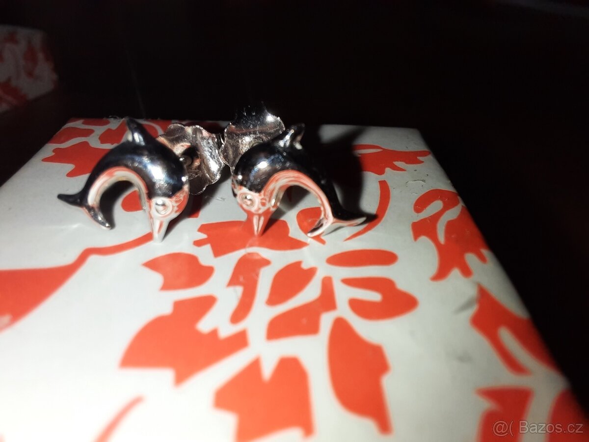 Stříbrné náušnice