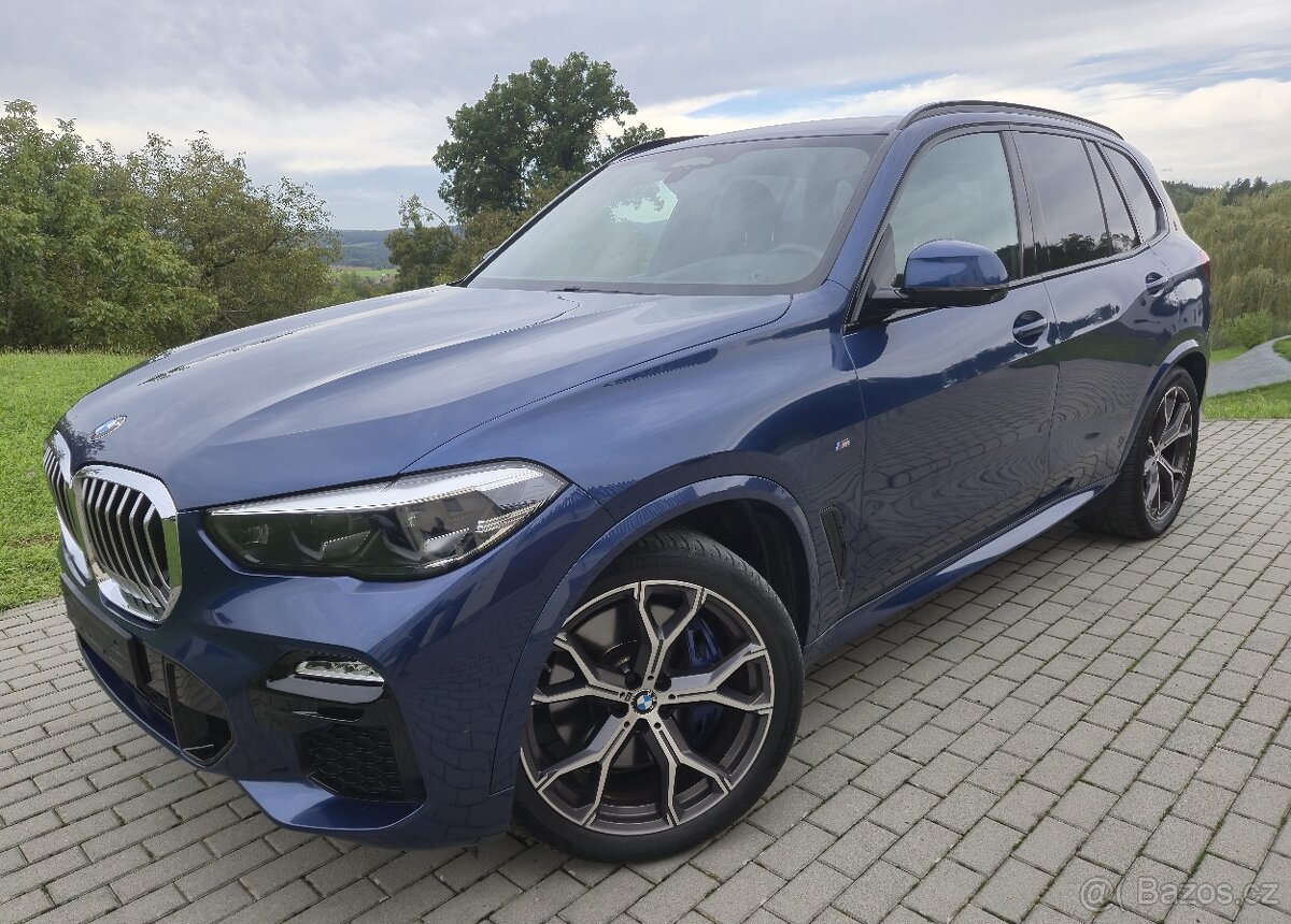 BMW X5 xDrive30d 195Kw, 85.000 KM. Tažné , VZDUCH ,DPH, ČR.