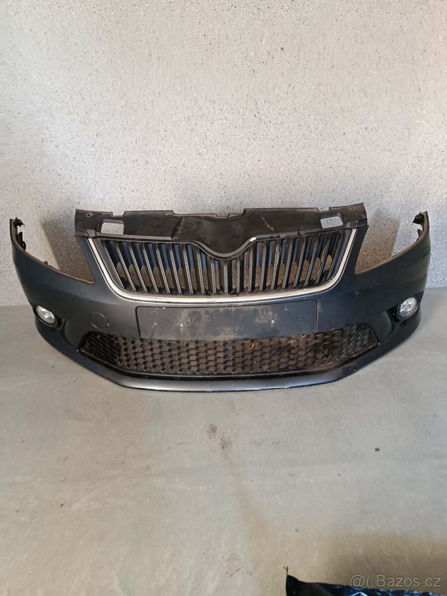 Přední nárazník Škoda Fabia II r.06-14