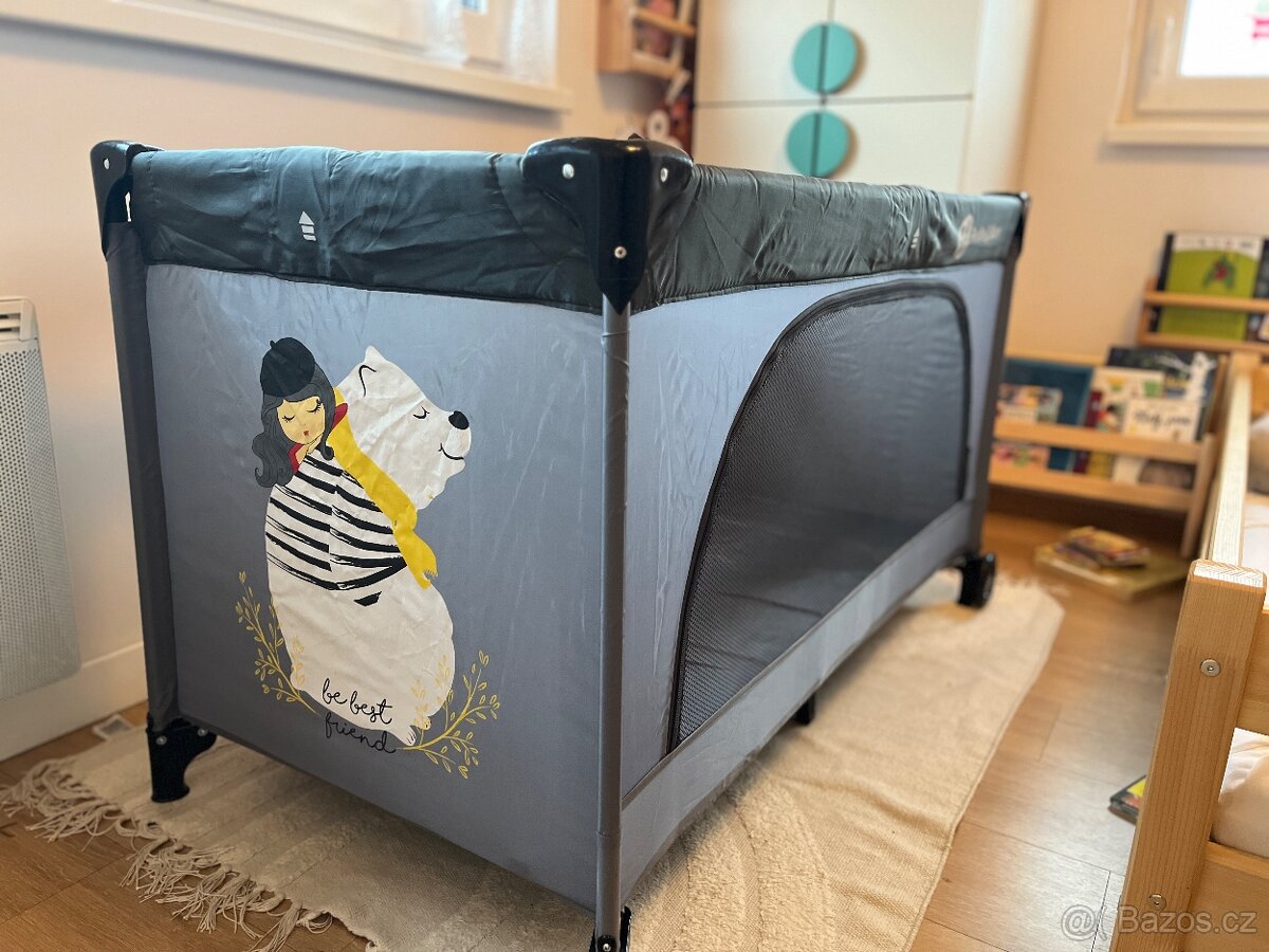 Cestovní postýlka Petit&Mars Koot Nyja top stav