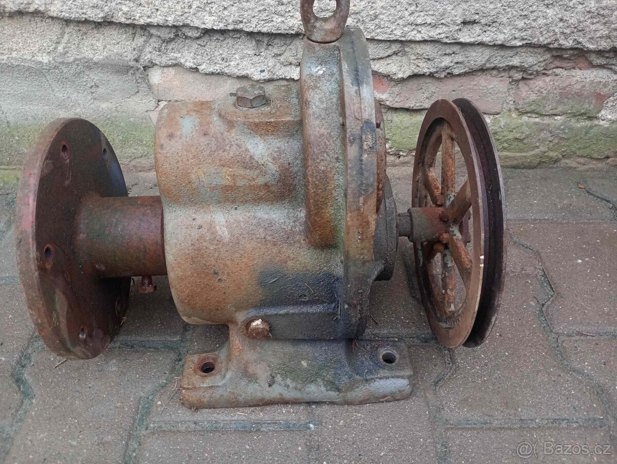 míchačka - převodovka