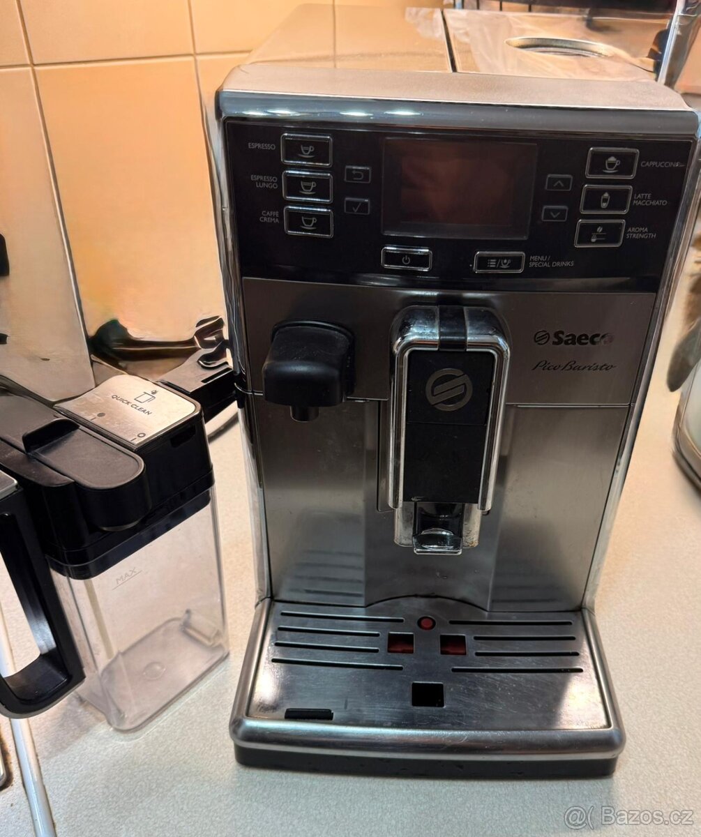 Funkční kávovar Espresso Saeco PicoBaristo HD8927/09 nerez