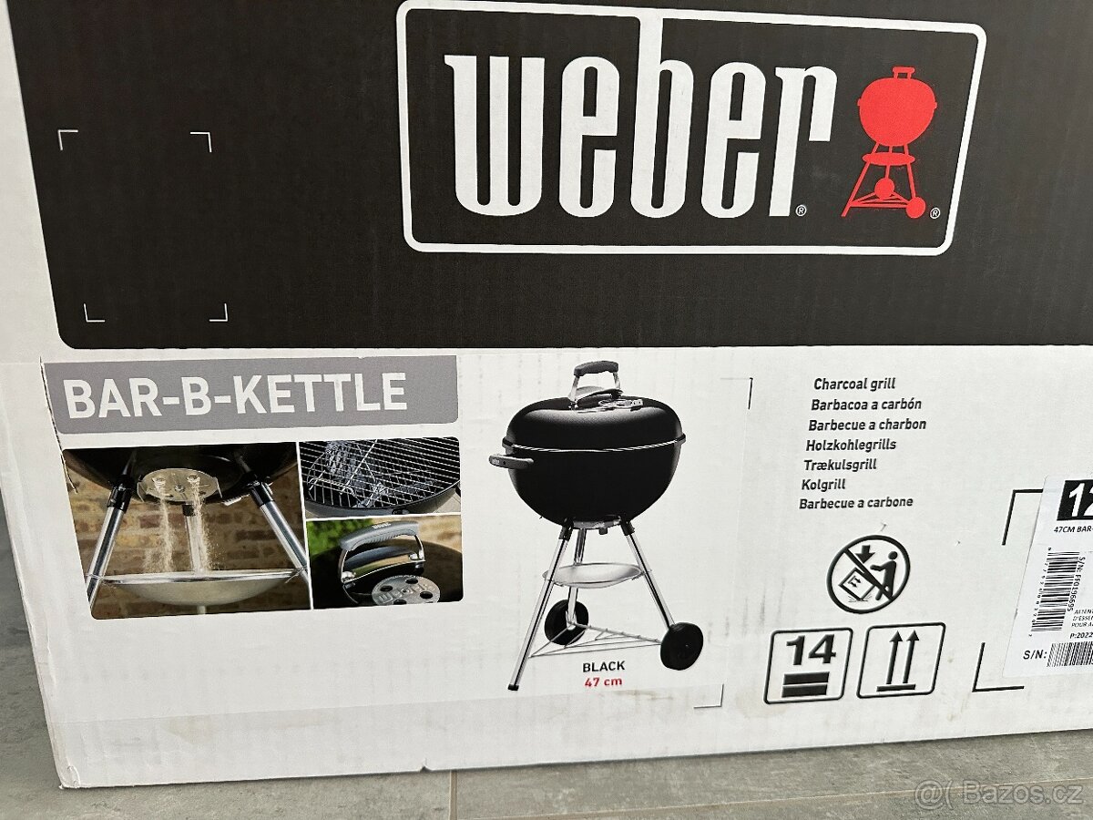 gril Weber Bar-B-Kettle, 47 cm