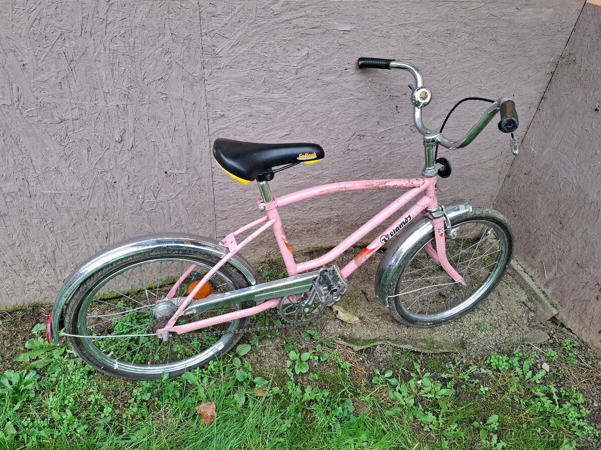 Dětské kolo - odnímatelná štangle