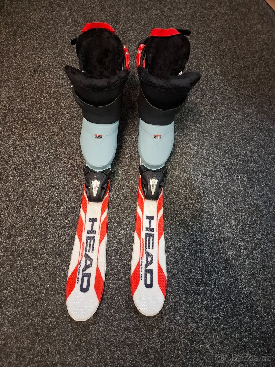 Dětské lyže 75cm + lyžáky