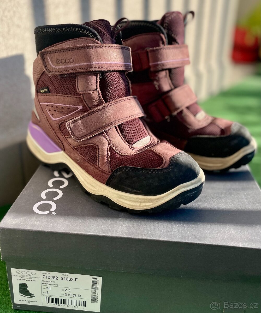 ECCO – sněhule/zimní boty - 34 - GORE-TEX