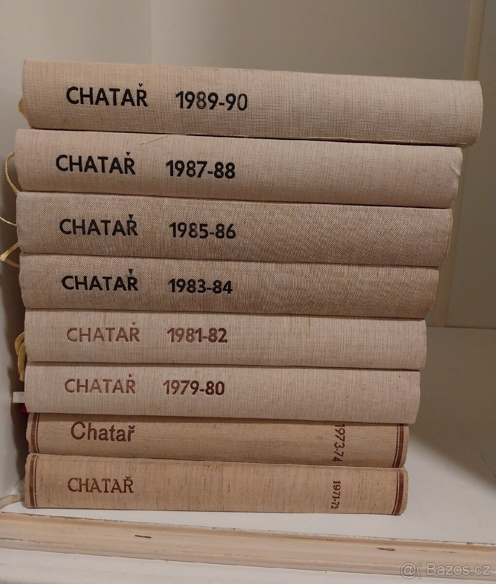 Svázané časopisy Chatař