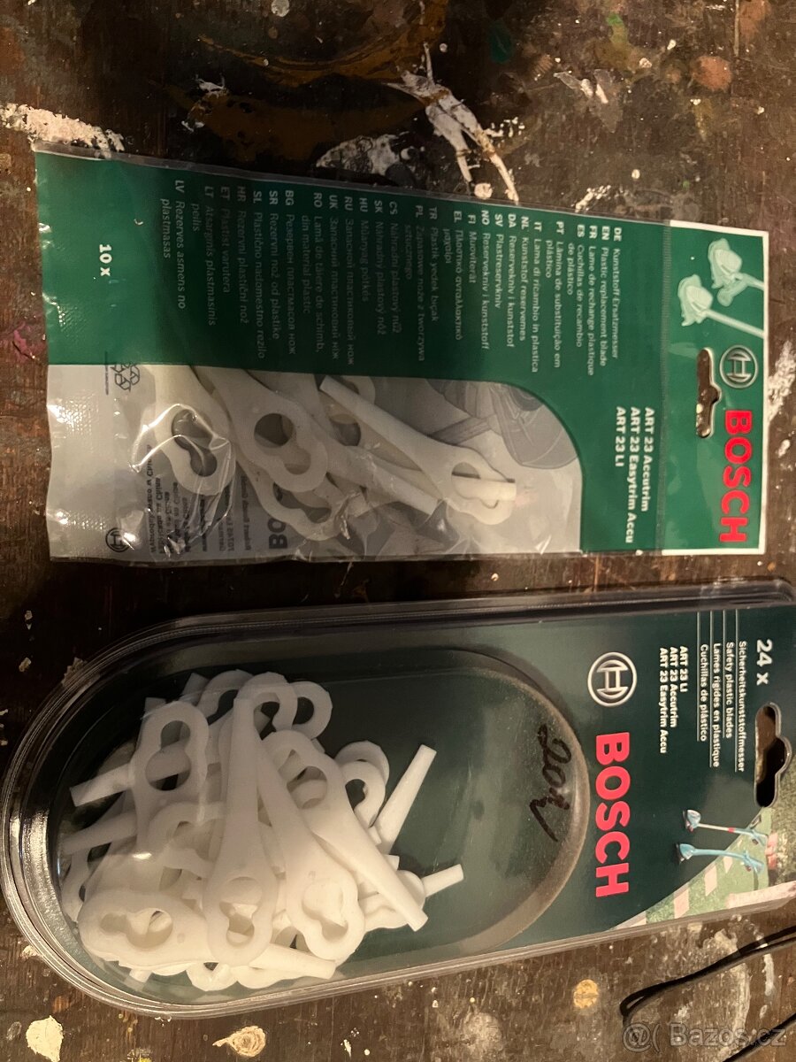 Bosch plastové nože