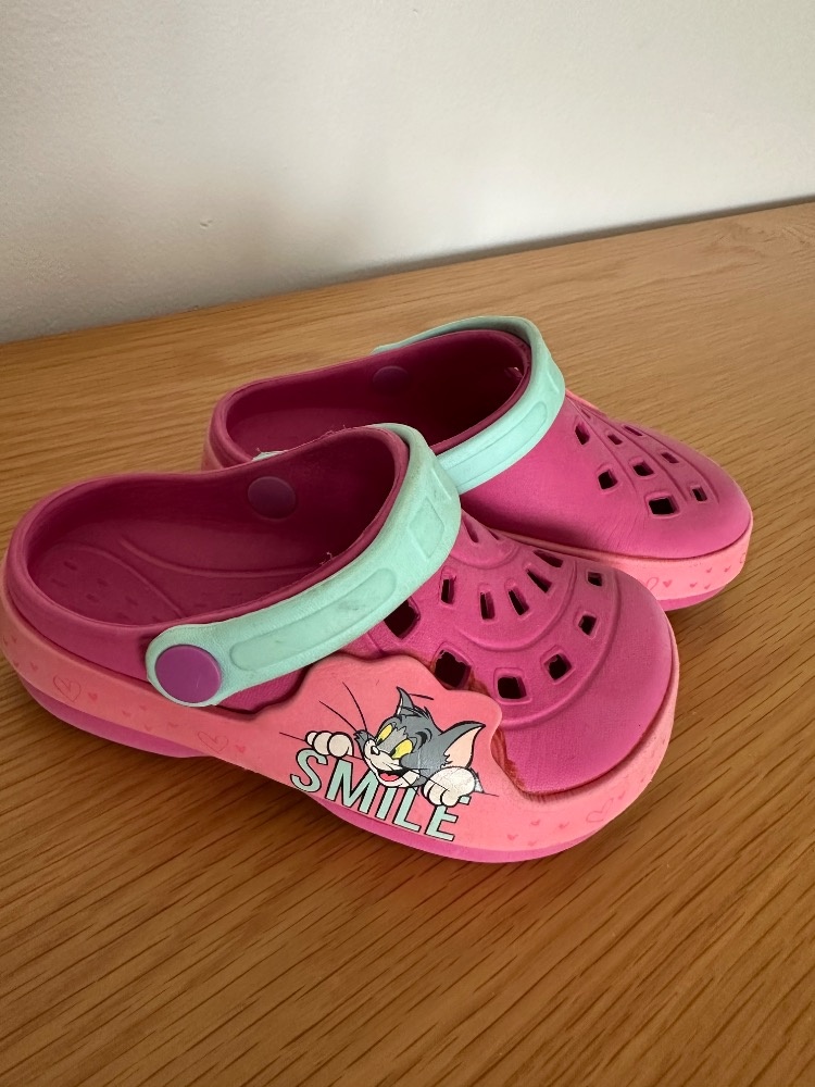 Růžové nazouváky vel. 24/25