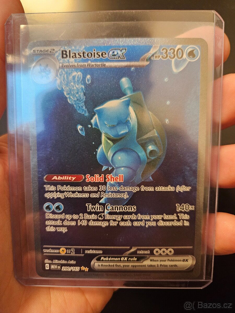 Pokemon Blastoise EX