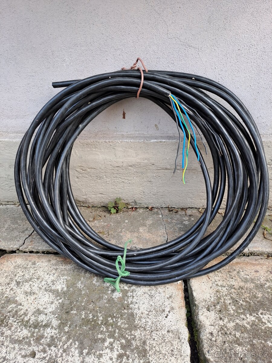 PVC kabel měď