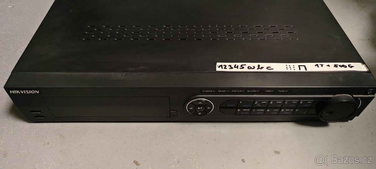 Prodám záznamové zařízení DVR pro kamery HDTV a IP