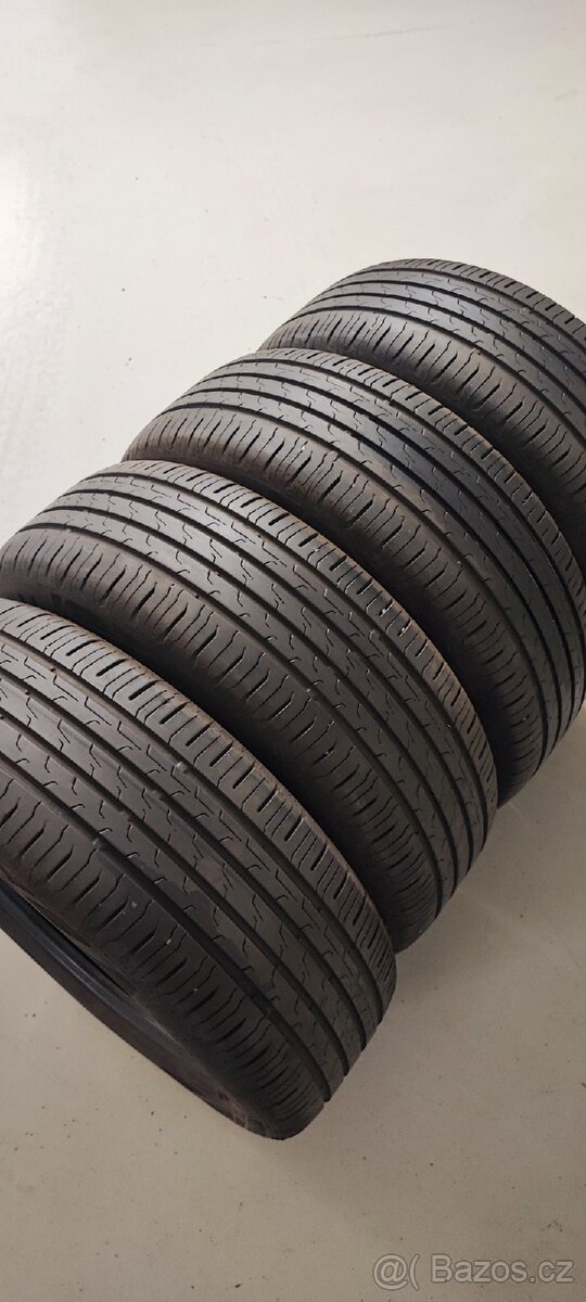 215/55/17 Continental EcoContact6, 0324, 7.0mm-6.5mm