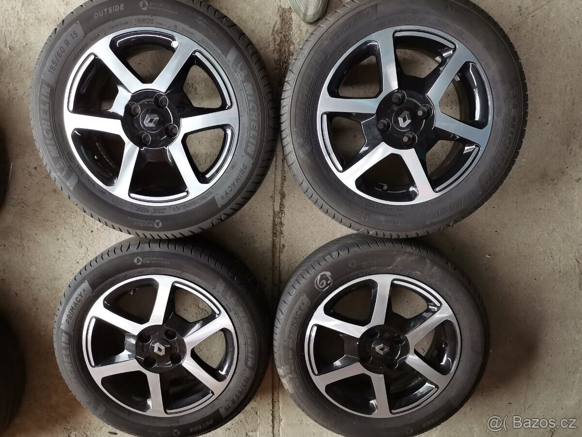 disky 4x100 RENAULT CLIO 165/65/15 185/60/15