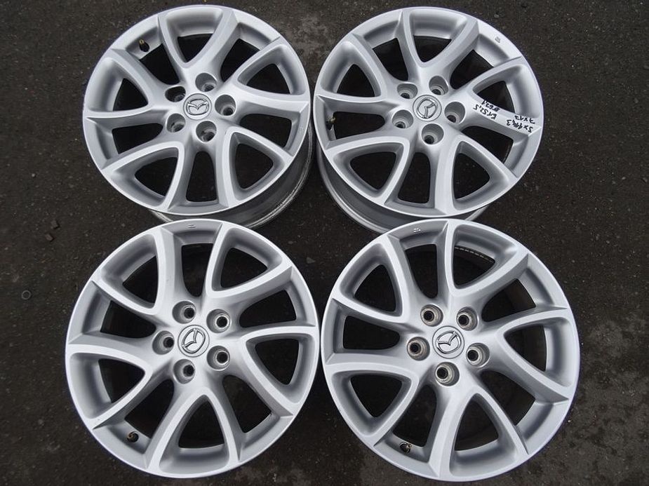 Alu disky origo Mazda 17", 5x114.3, ET 52,5, šíře 7J