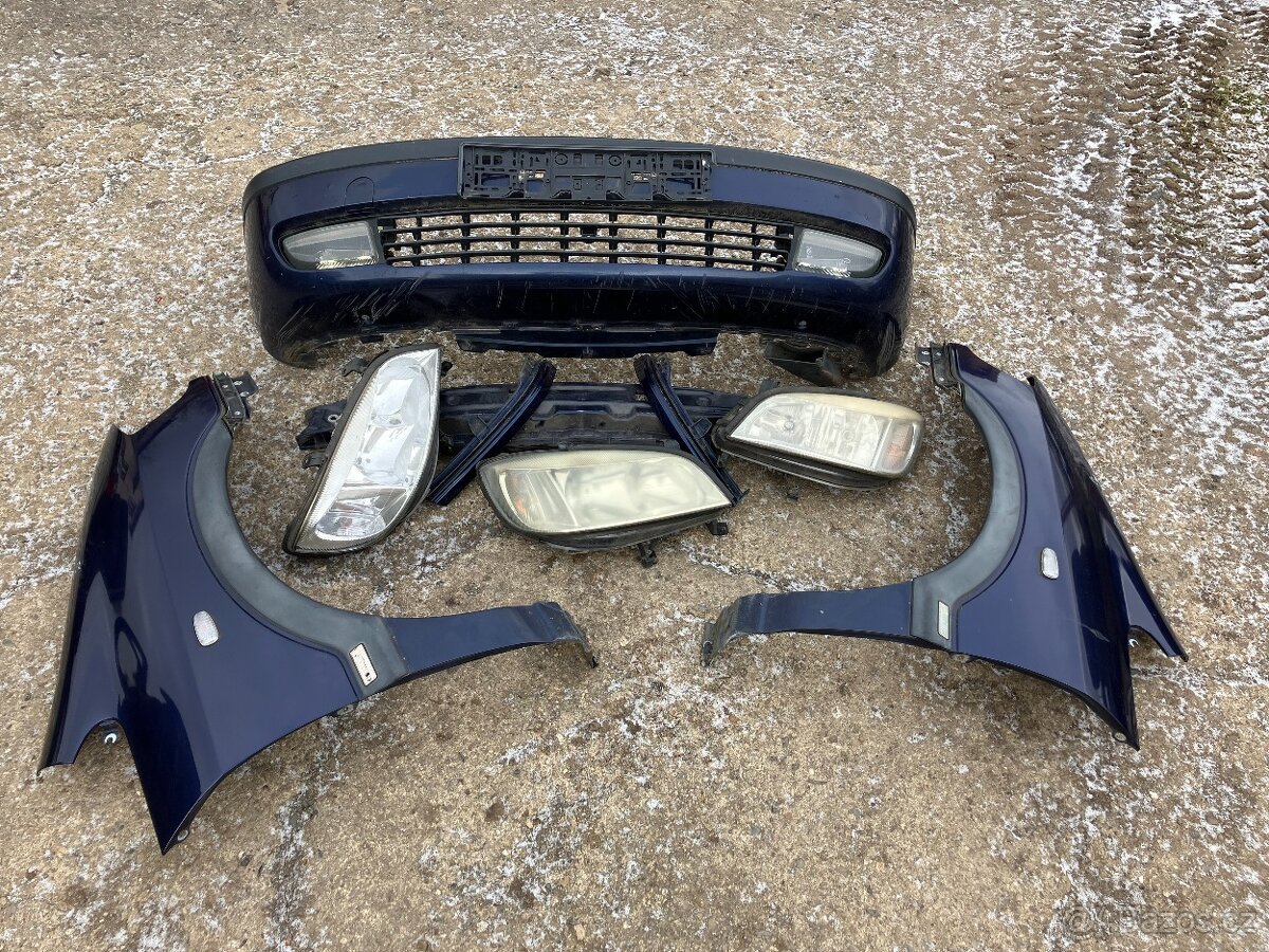 Opel Zafira A nárazník, světla, blatníky