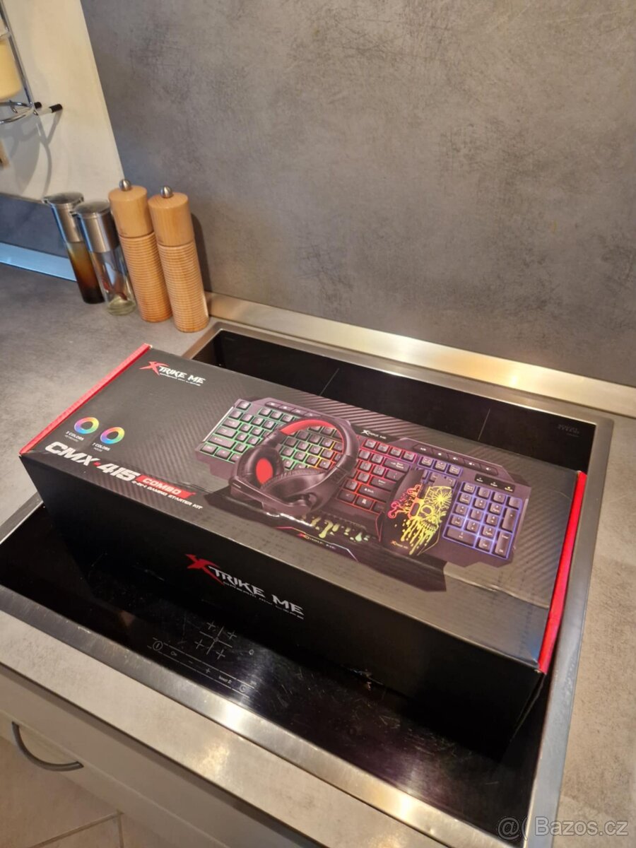 XTRIKE ME CMX-415 gaming combo 4in1 - EN