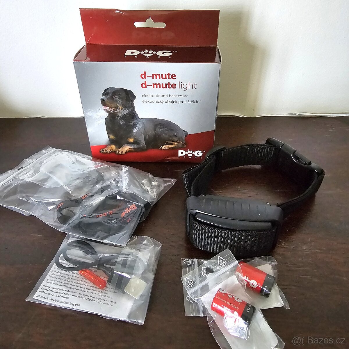Elektronický protištěkací výcvikový obojek Dogtrace d-mute L