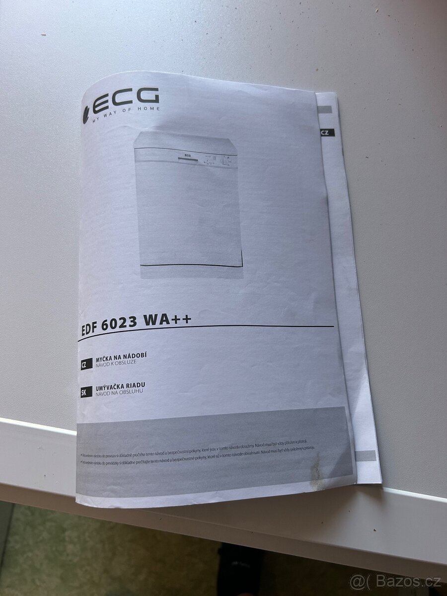 Myčka ECG