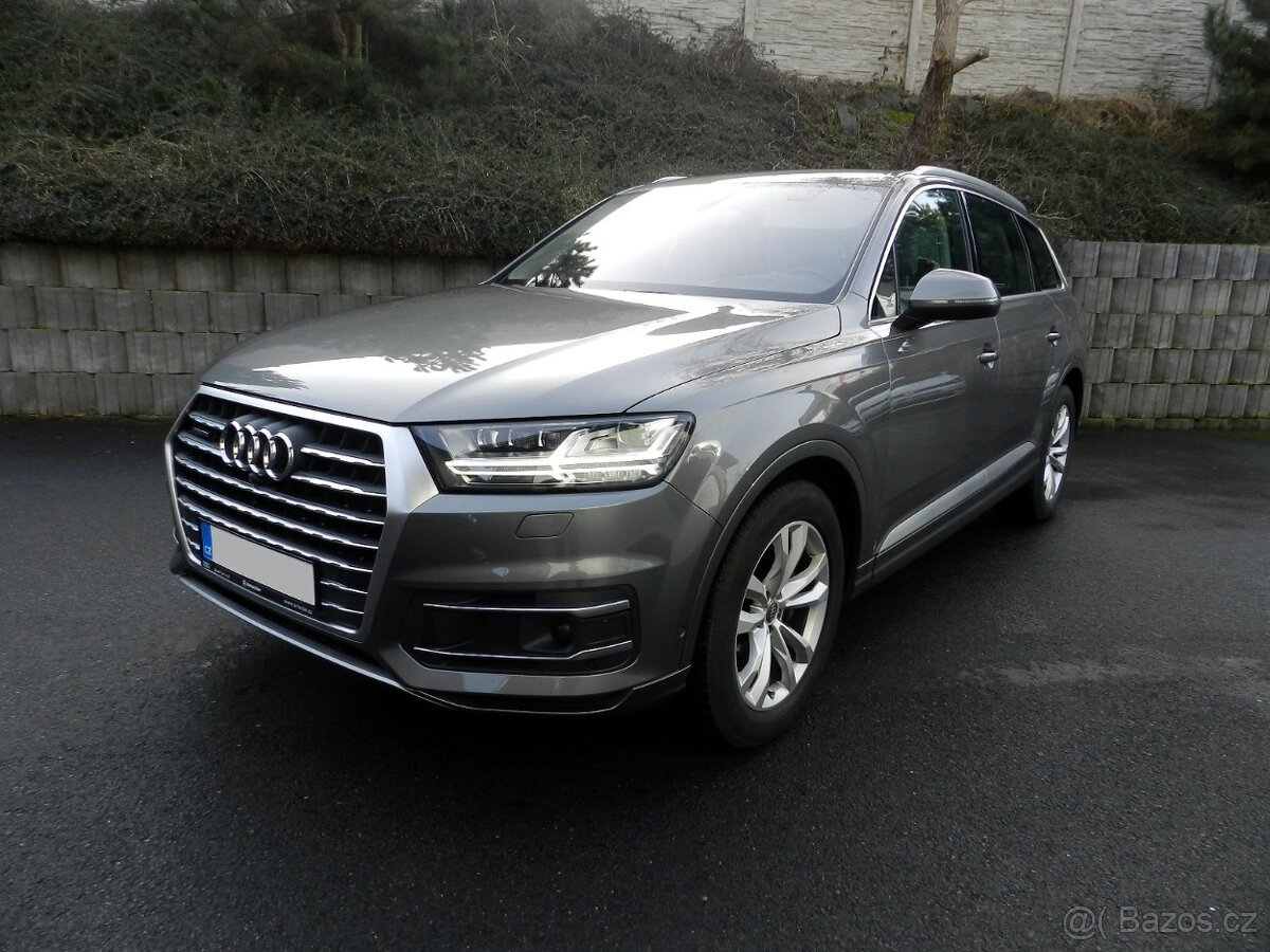Audi Q7 3.0 TDi V6 200 kW VZDUCH r.v. 2016 DPH