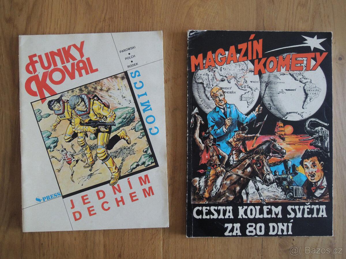 komiks Funky Koval , Magazín Komety komiksy kometa