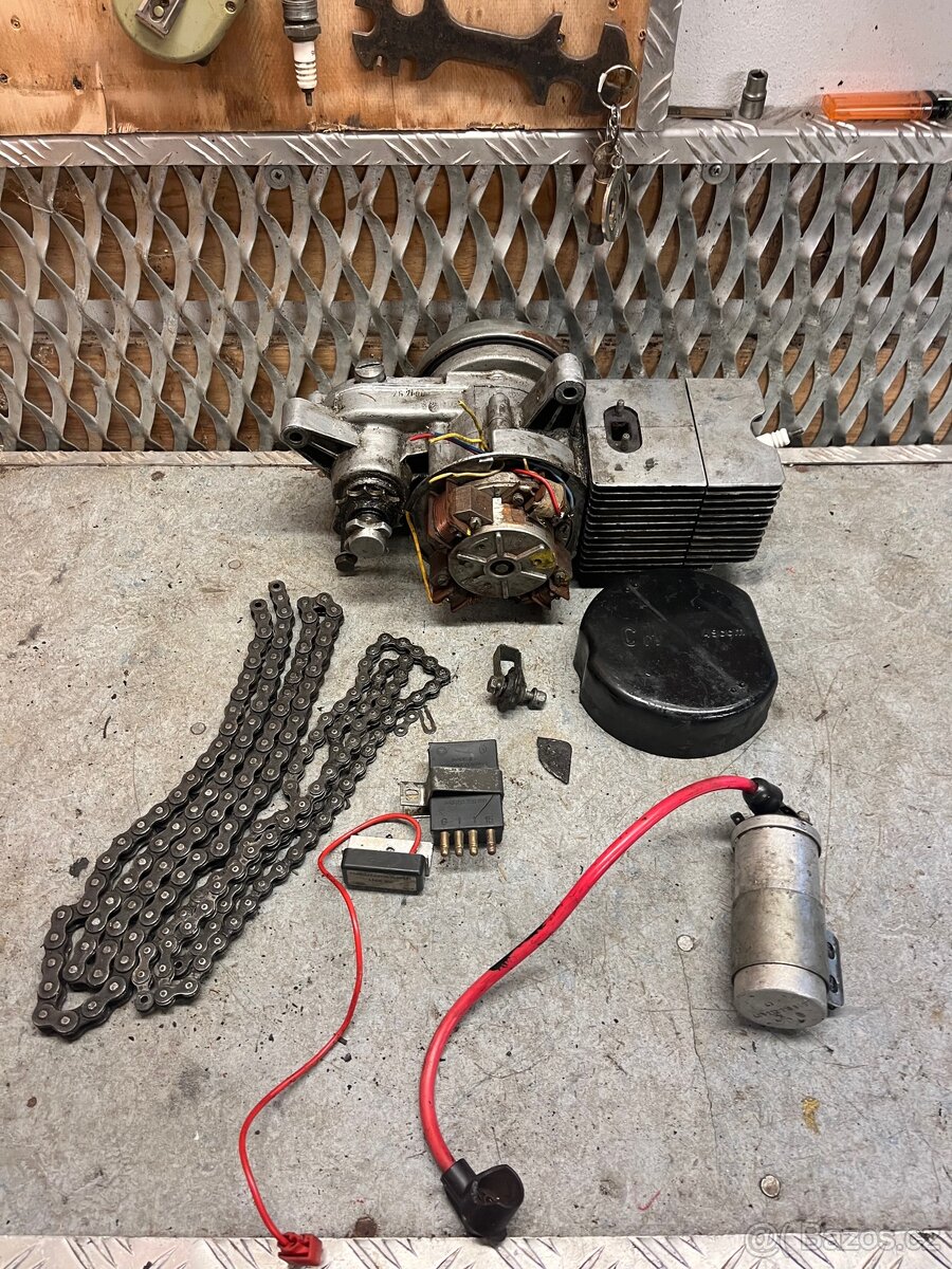 Motor babetta 207 + díly
