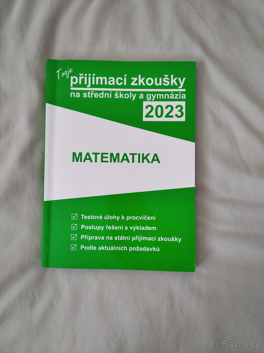 Přijímací zkoušky na střední školy, Matematika