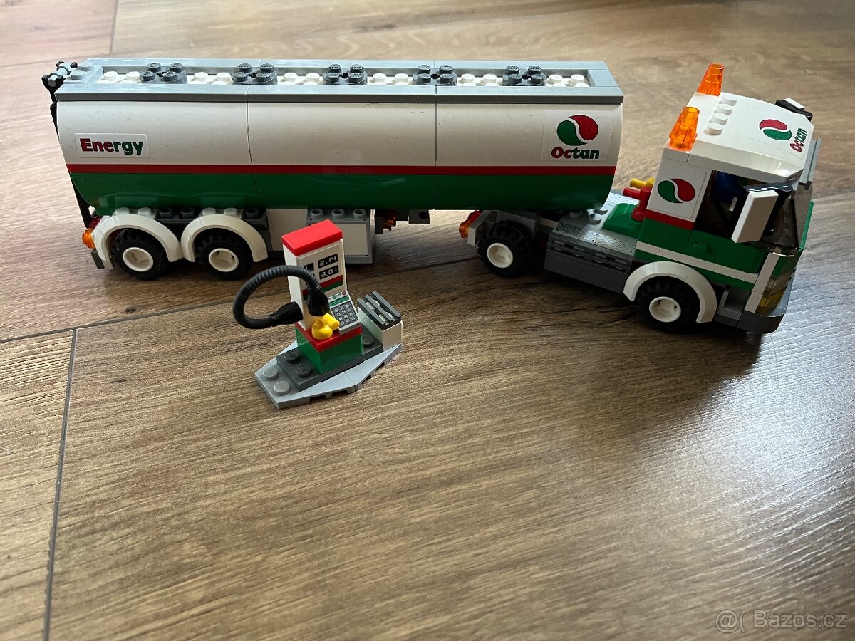 Lego 3180 cisterna octan energy, návod
