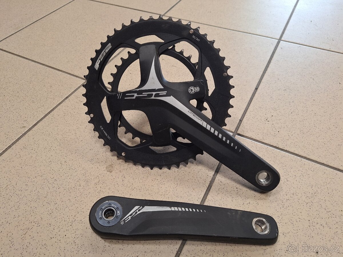 Kliky FSA Omega BB30, 170 mm, 50/34