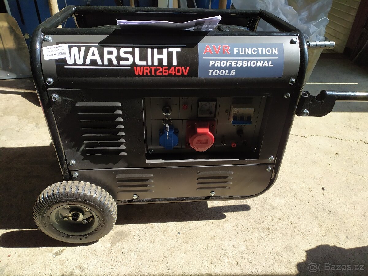 Generátor WARSLIHT WRT2640V