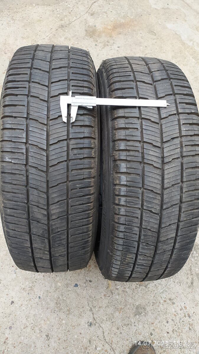 KLEBER 225/65R16C -8mm-DOT 2822