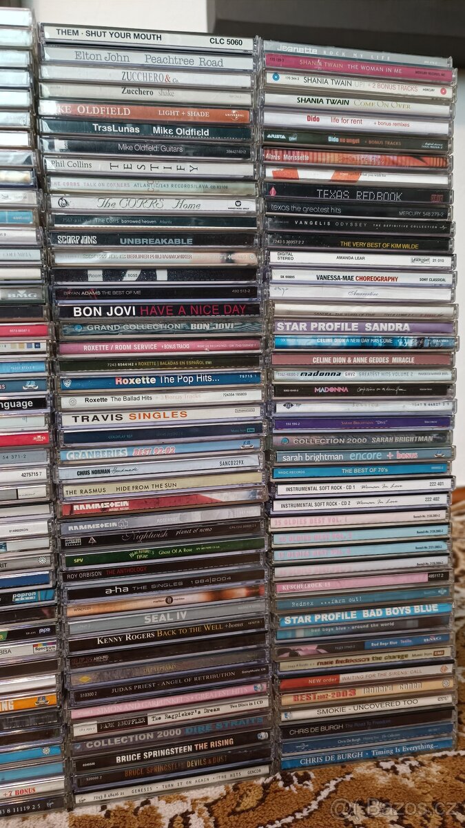 Sbírka hudebních CD