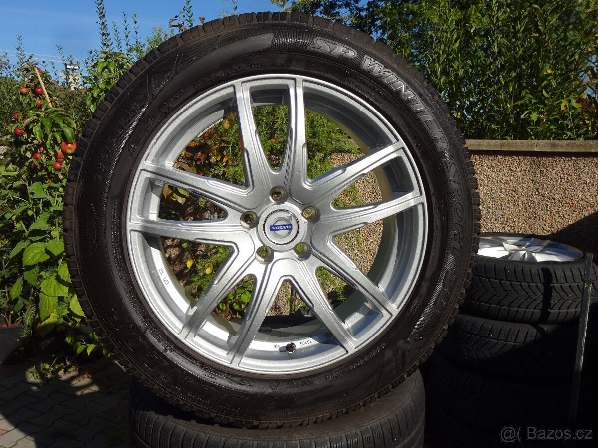 Volvo XC40 + V90 CC - zánovní zimní alu 18" 5x108