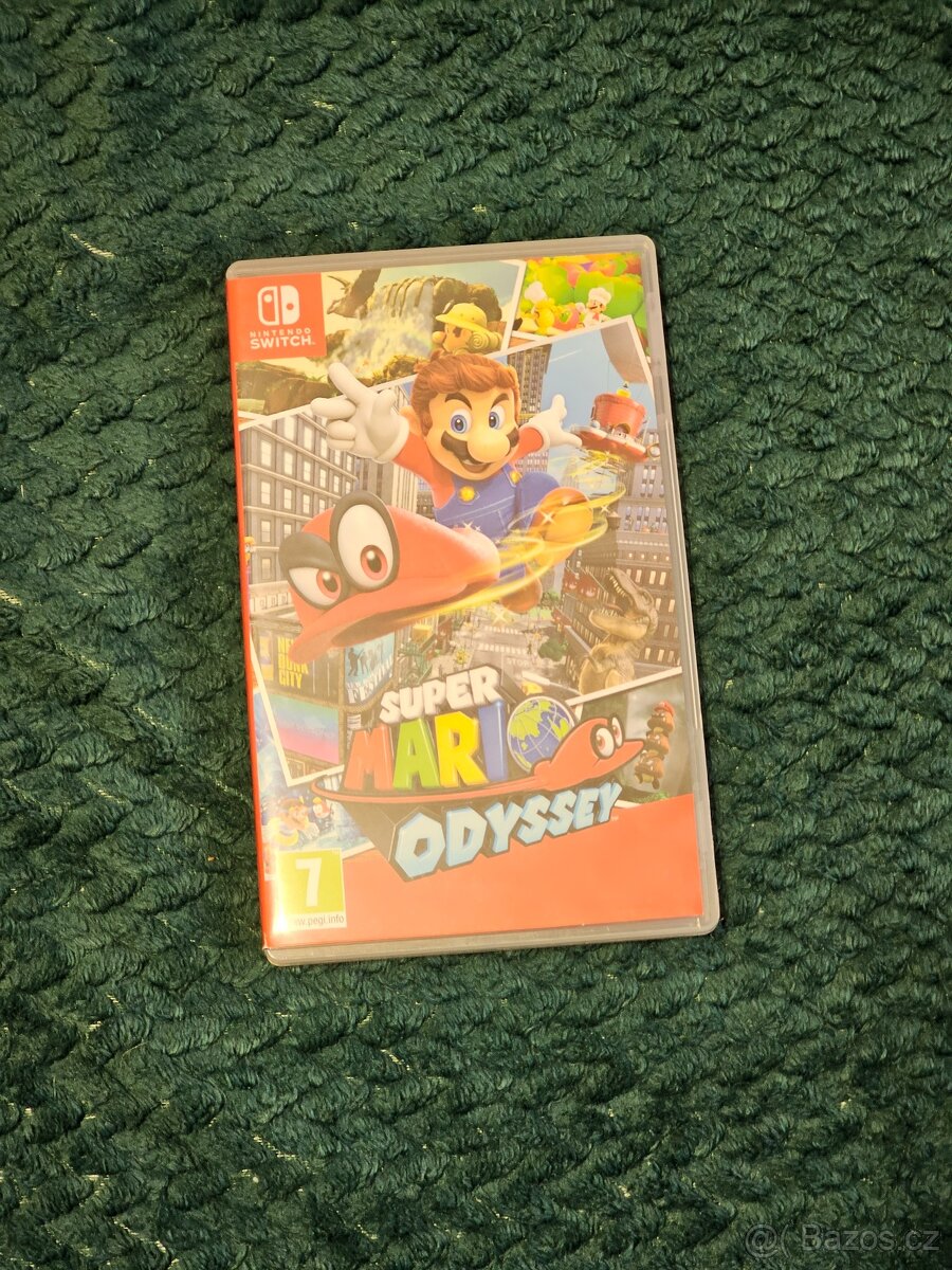 Nintendo switch super mario odyssey