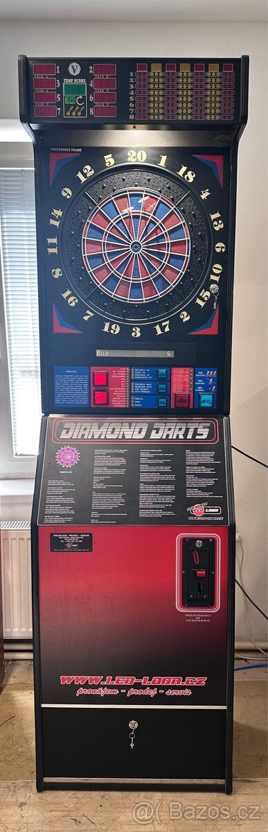 Šipky, šípkový automat Diamond Darts 3 prodáno