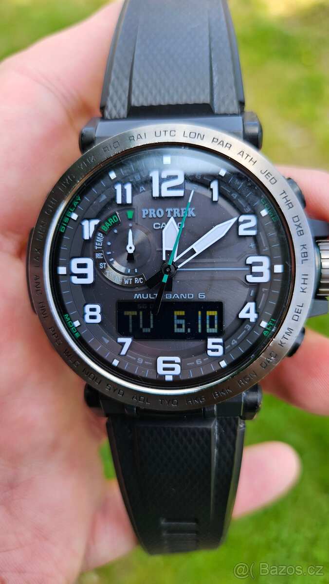 Hodinky CASIO PRW-6600-1ER Solar, Radio