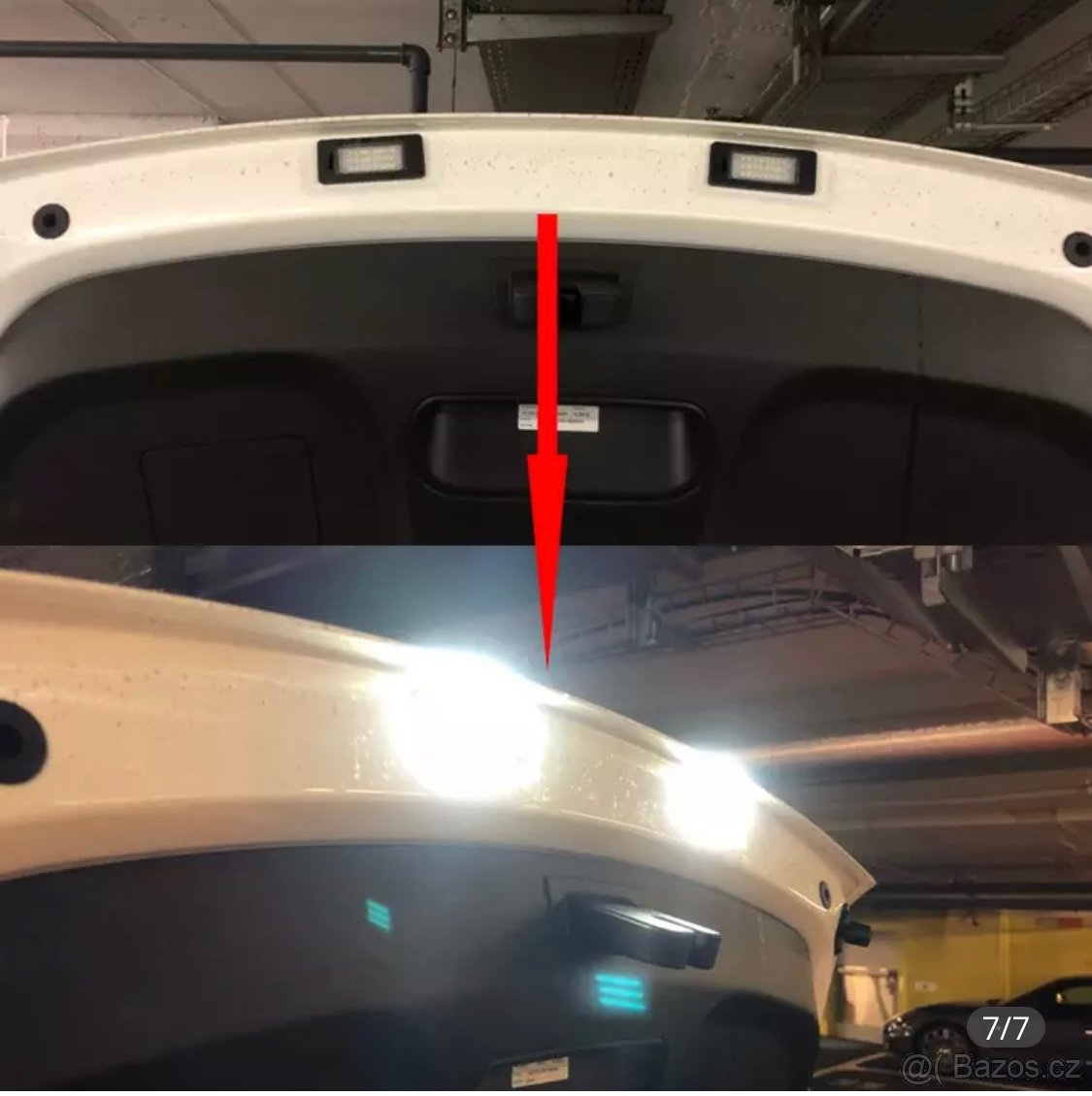 Porsche Panamera 2010-2016 Led osvětleni SPZ