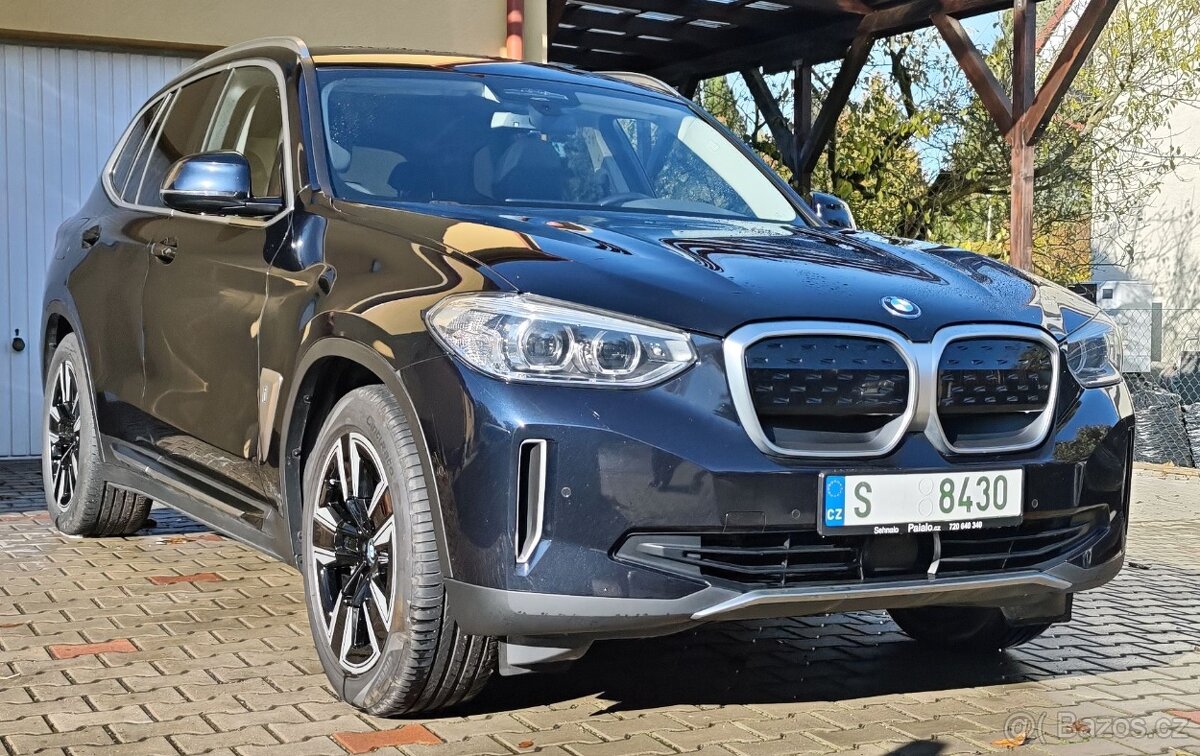 BMW iX3 80 kWh 2021 210 kW tažné +DPH