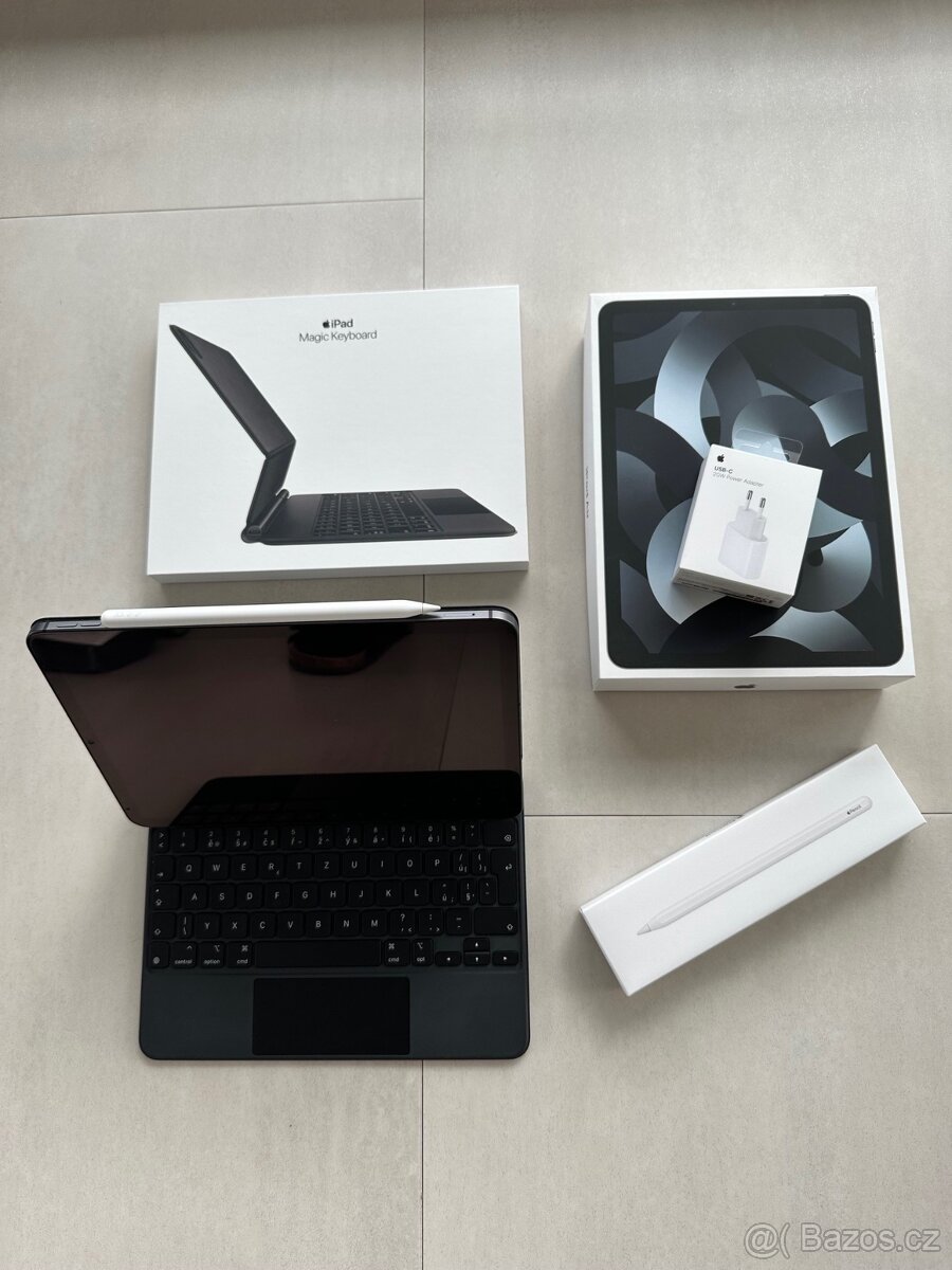 iPad Air 5th gen., Magic Keyboard, Pencil 2nd gen.