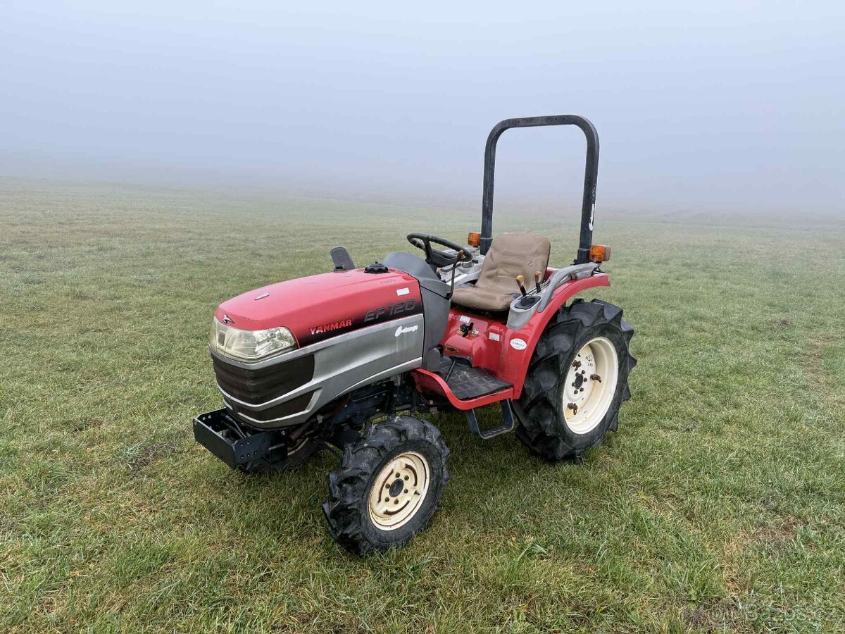 JAPONSKÝ MALOTRAKTOR YANMAR EF120D 4X4