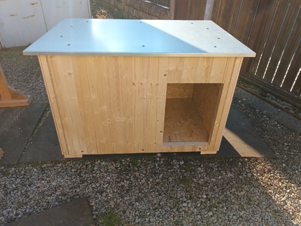 Psí bouda zateplená