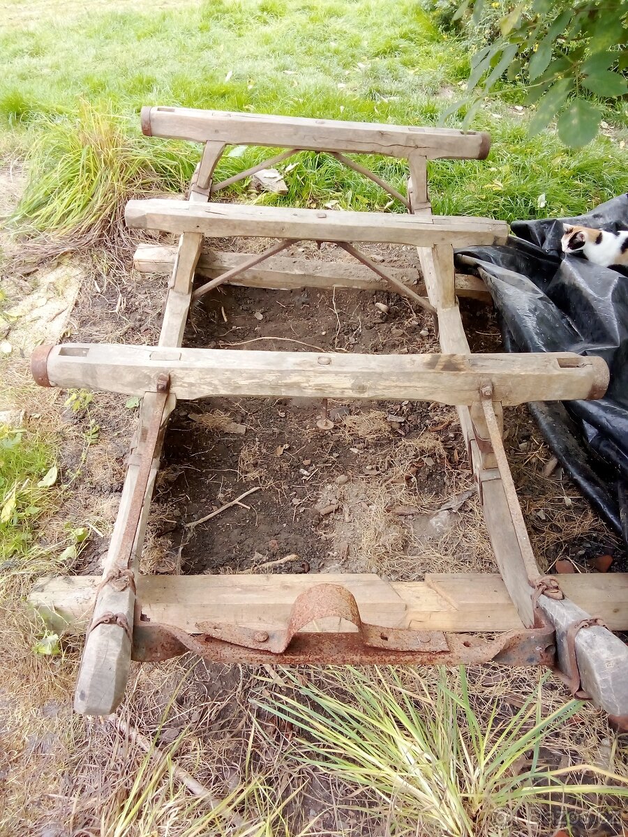 Historické selské saně