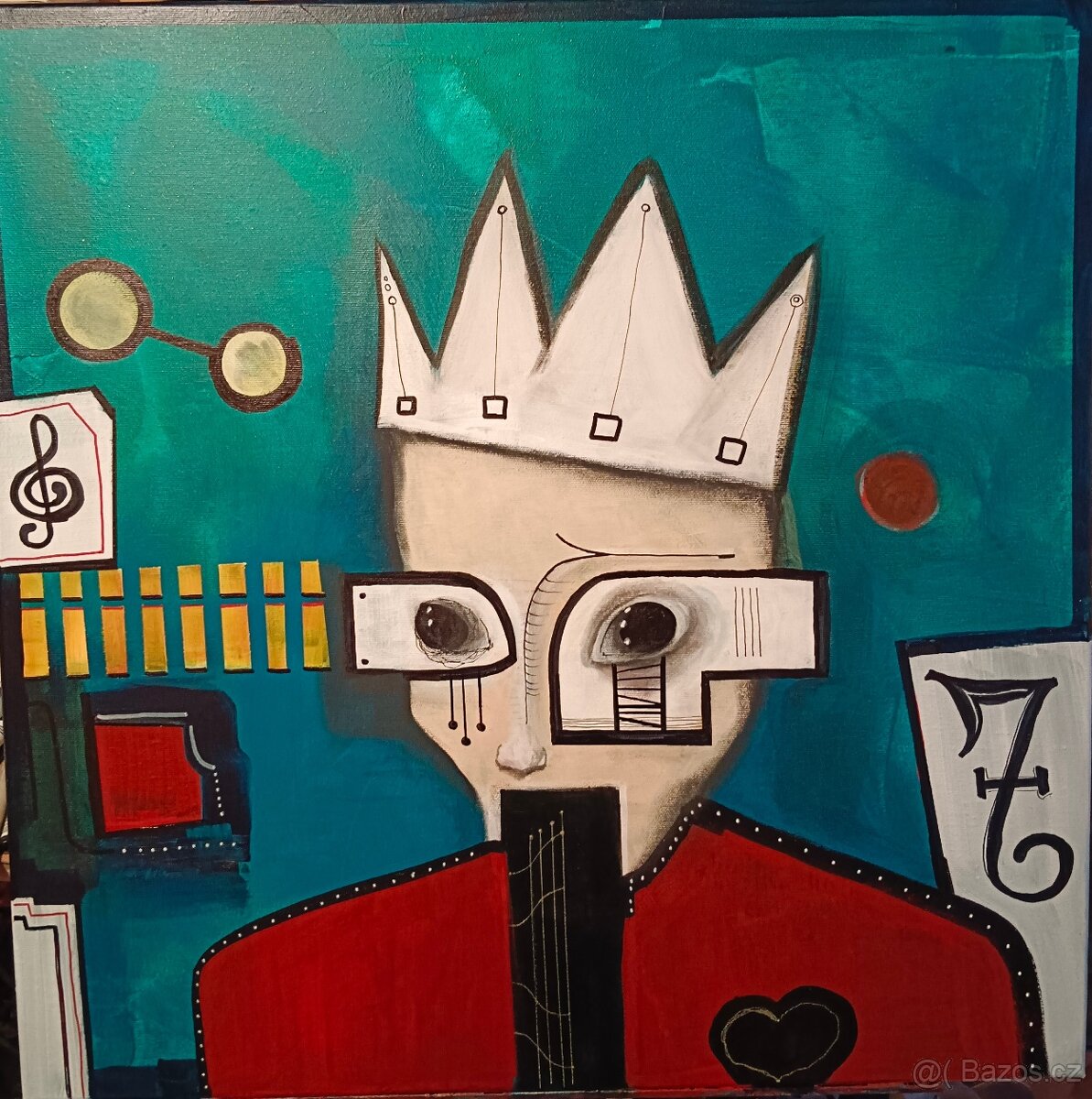 Obraz Bláznivý král