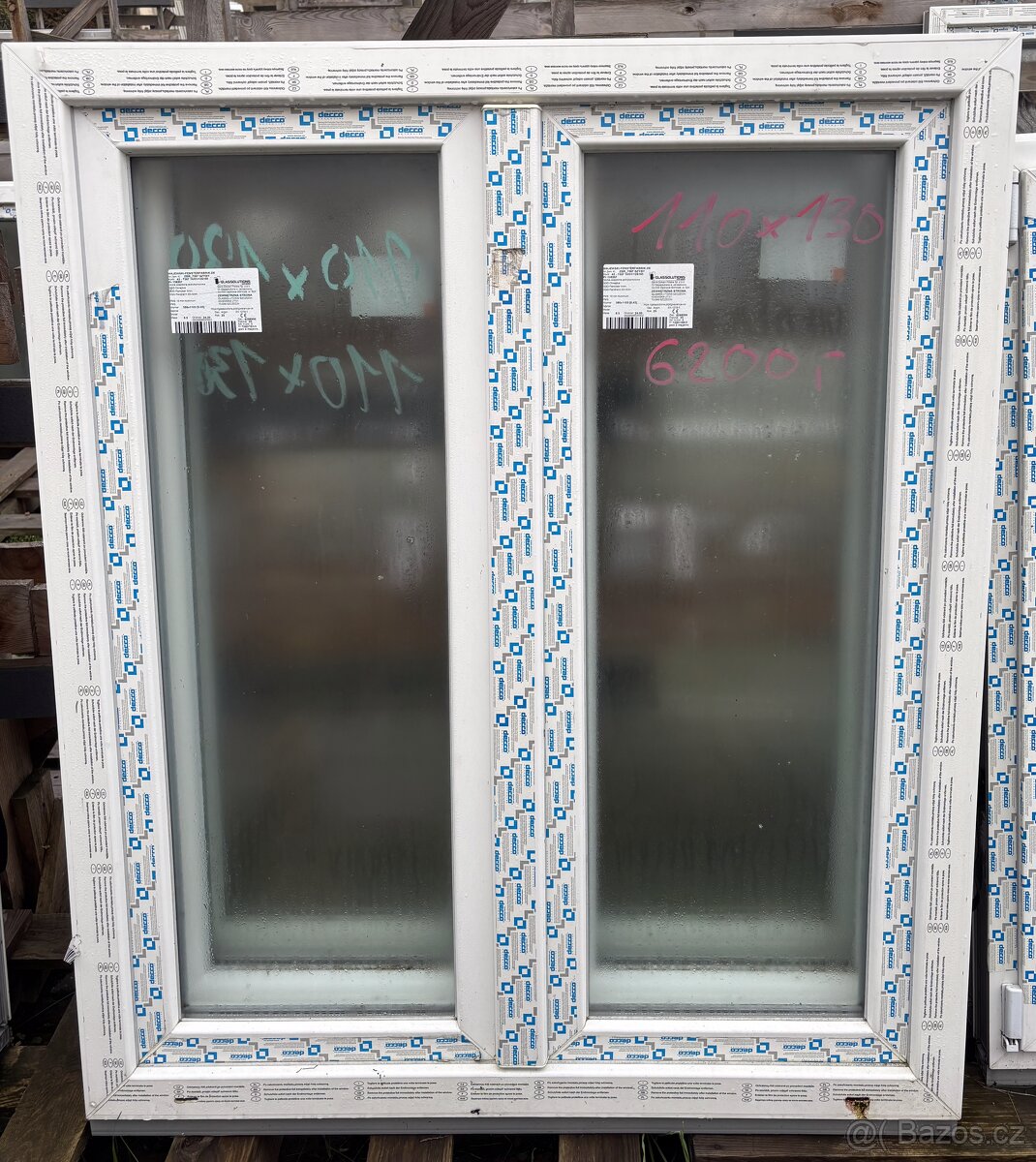 Prodám plastové okno 110x130