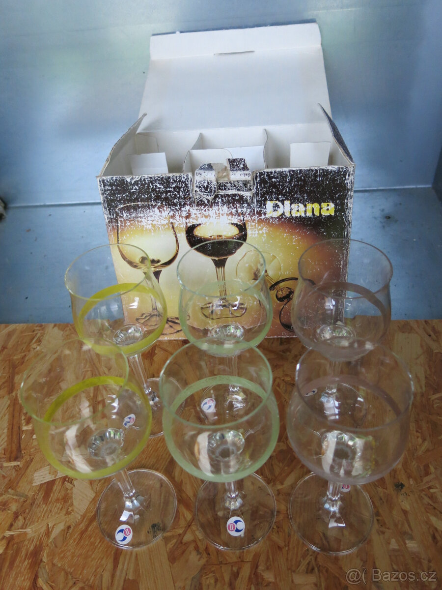 Skleničky na víno 190 ml