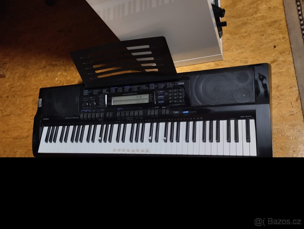 Prodám klávesy Casio WK 500s